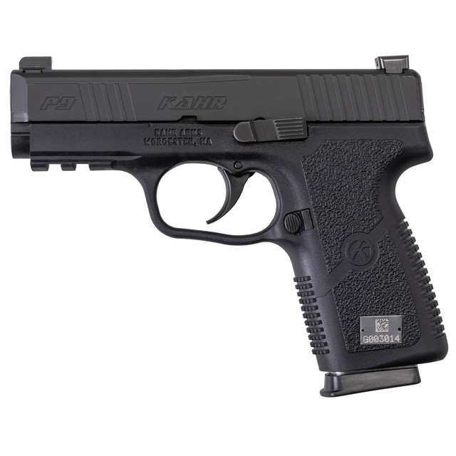 CCRKBA P9-2, Blackened Stainless Steel Slide with Night Sights and Front Serrations